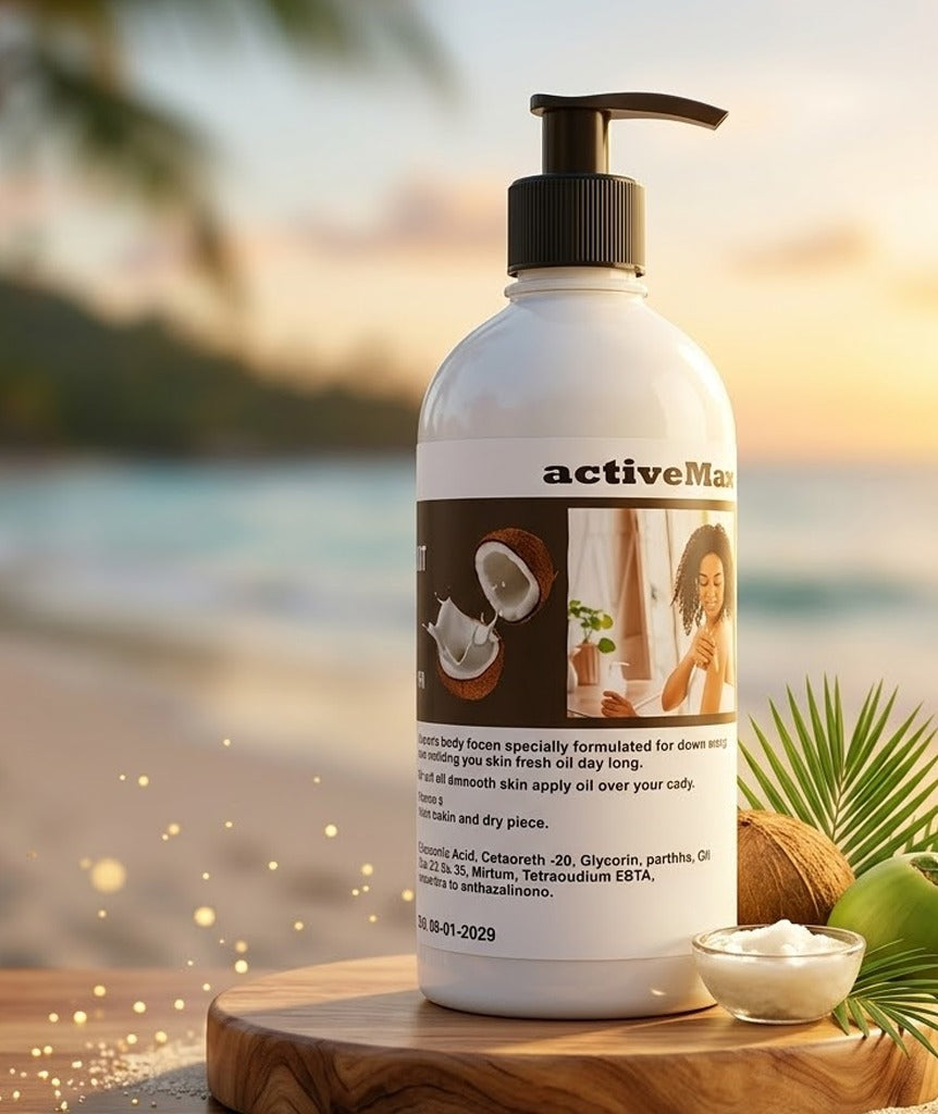 Nourishing & Moisturizing Coconut Hand & Body Lotion – 500g